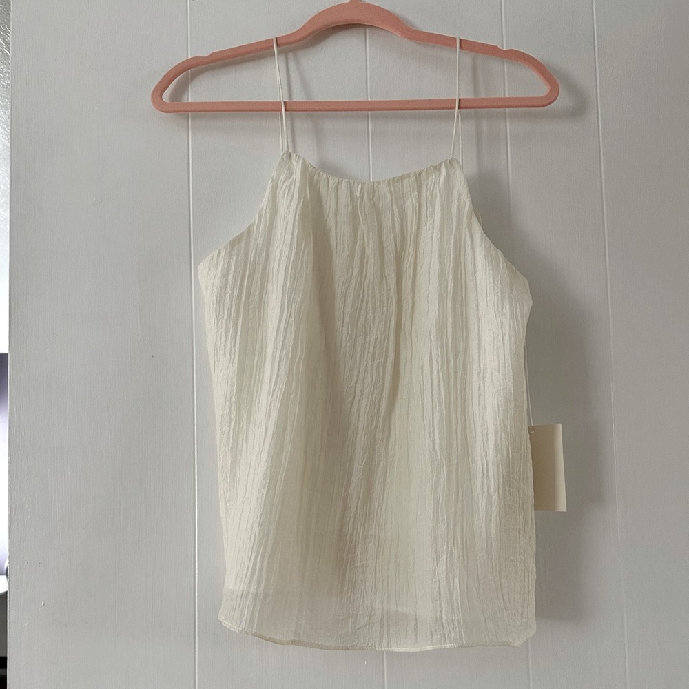 Off-white tank top, NWT. Size small